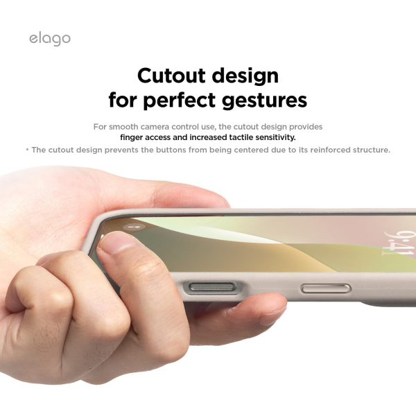 elago Apple iPhone 16 Plus Manyetik Klf-Stone