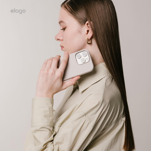 elago Apple iPhone 16 Plus Silikon Klf-Stone