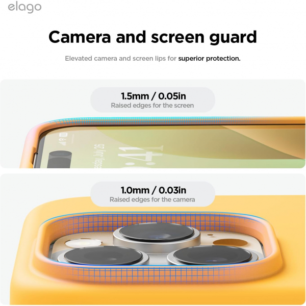 elago Apple iPhone 16 Pro Max Manyetik Klf-Sunshine