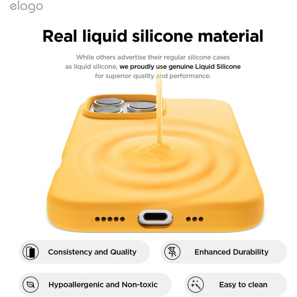 elago Apple iPhone 16 Pro Max Manyetik Klf-Sunshine