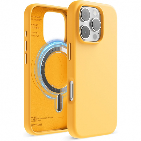 elago Apple iPhone 16 Pro Max Manyetik Klf-Sunshine