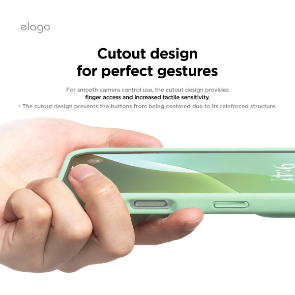 elago Apple iPhone 16 Pro Max Manyetik Klf-Soft Mint