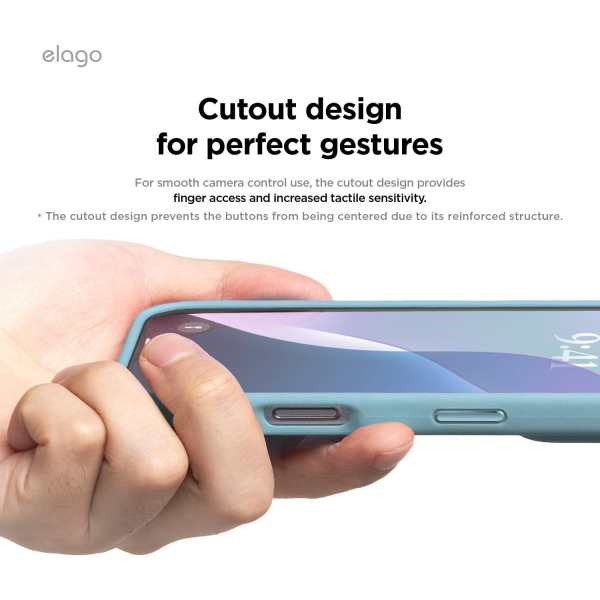elago Apple iPhone 16 Pro Max Manyetik Klf-Sky Blue