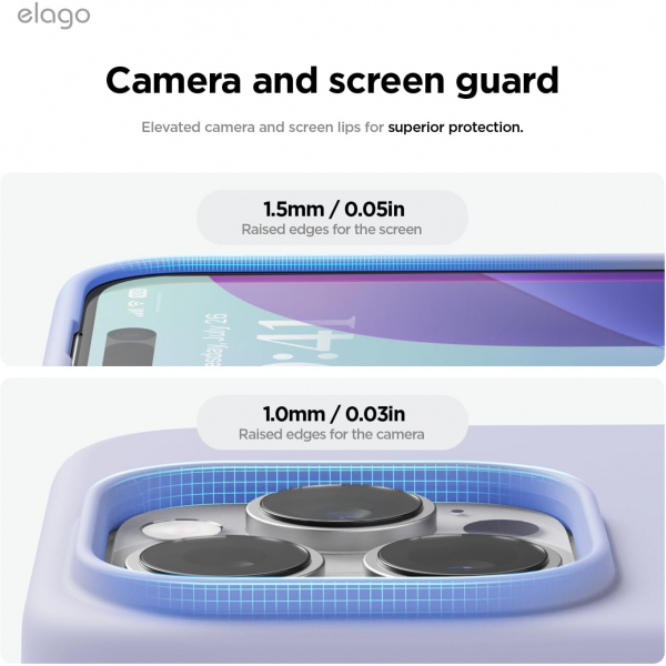elago Apple iPhone 16 Pro Max Manyetik Klf-Purple