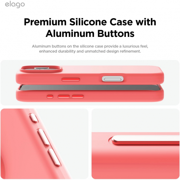 elago Apple iPhone 16 Pro Max Manyetik Klf-Pink