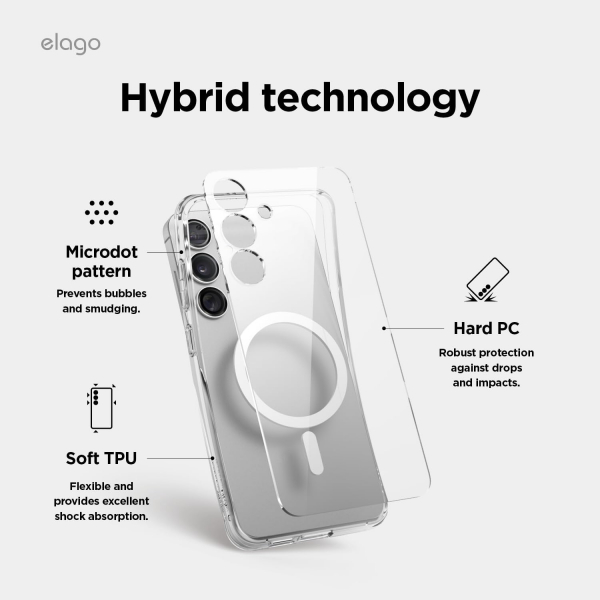 elago Samsung Galaxy S25 Plus effaf MagSafe Klf