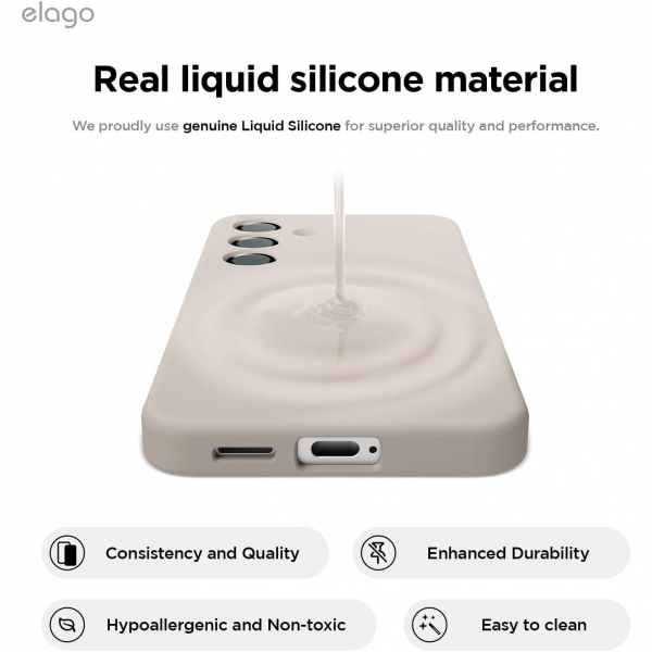 elago Samsung Galaxy S25 Plus Silikon Klf-Stone 