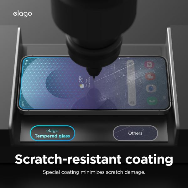 elago Samsung Galaxy S25 Ekran Koruyucu