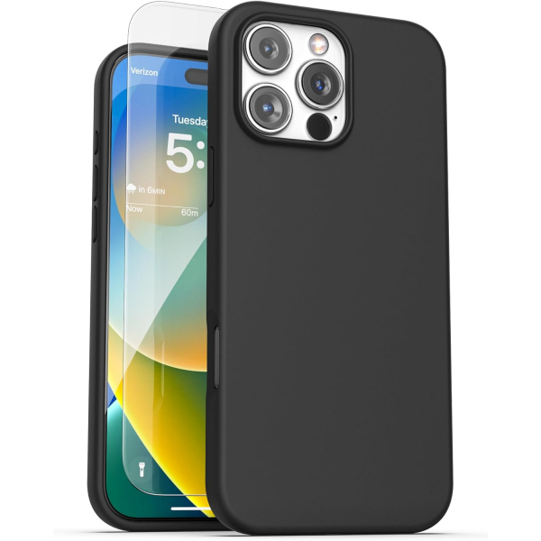 Encased iPhone 16 Pro Max Manyetik Klf-Black