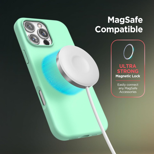 Encased iPhone 16 Pro Max Manyetik Klf-Green