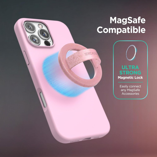 Encased iPhone 16 Pro Max Manyetik Klf-Pink