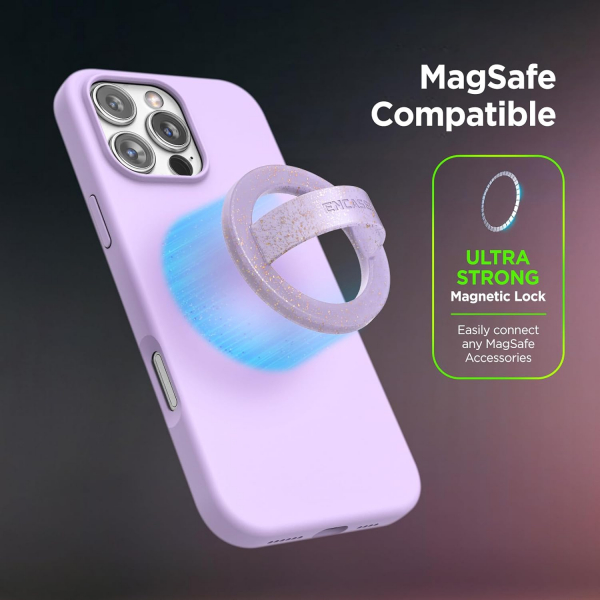 Encased iPhone 16 Pro Max Manyetik Klf-Purple