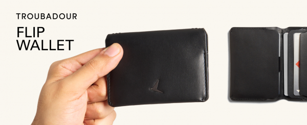 Troubadour Flip Erkek Czdan(Black)