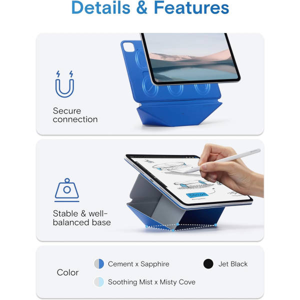MOFT iPad A16 Dynamic Folio Klf (11 in)-Misty Cove