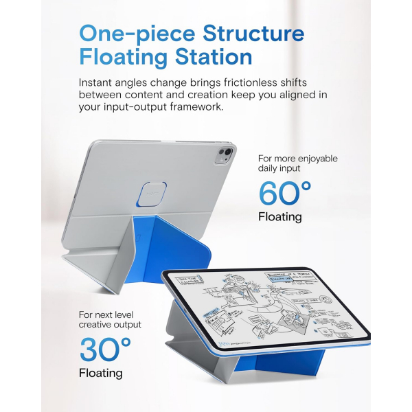 MOFT iPad A16 Dynamic Folio Klf (11 in)-Sapphire