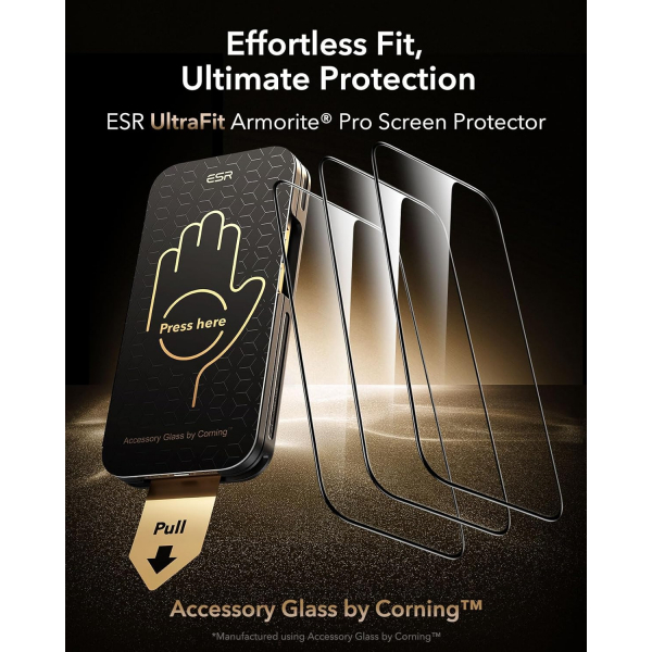 ESR iPhone 16 UltraFit Ekran Koruyucu(3 Adet)