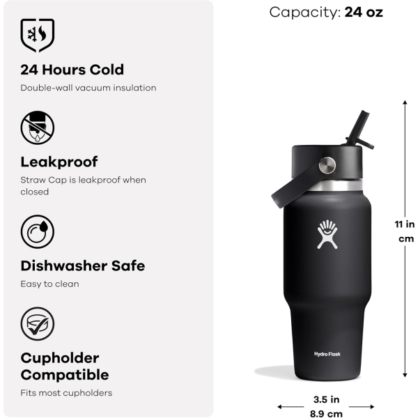 Hydro Flask Flex Straw Su iesi (700ml)(Aloe)