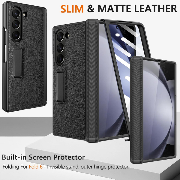 NINKI Samsung Galaxy Z Fold 7 Tam Korumal Klf-Black