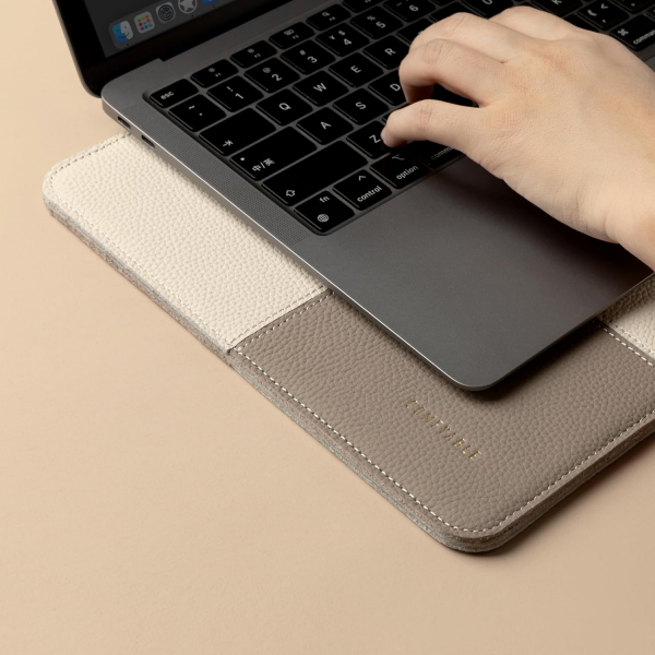 Comfyable MacBook Air/Pro Uyumlu anta(15 in)-Cream Gray