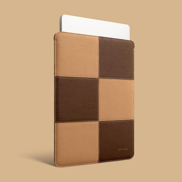 Comfyable MacBook Air/Pro Uyumlu anta(15 in)-Camel Chocolate 