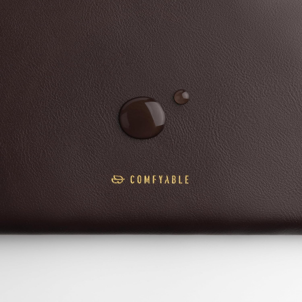 Comfyable Deri Laptop antas (13-14 in)-Chocolate 