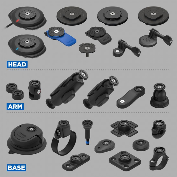 Quad Lock GoPro 360 Aksiyon Kameras Kiti(Small)