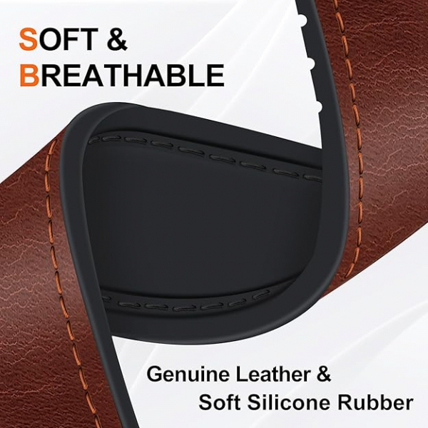 WestEagle Apple Watch 10 46mm Deri Kay-Brown