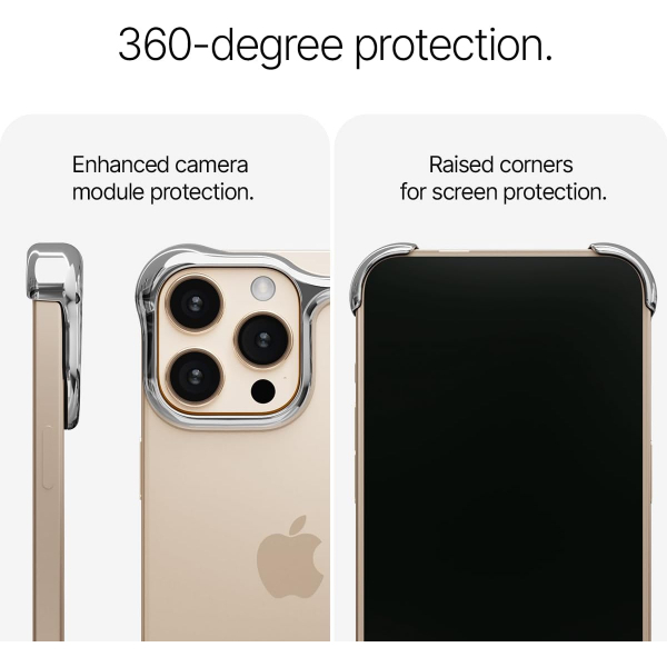 Arc Pulse Apple iPhone 15 Pro Max Klf-Silver