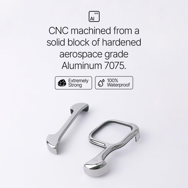 Arc Pulse Apple iPhone 15 Pro Max Klf-Silver