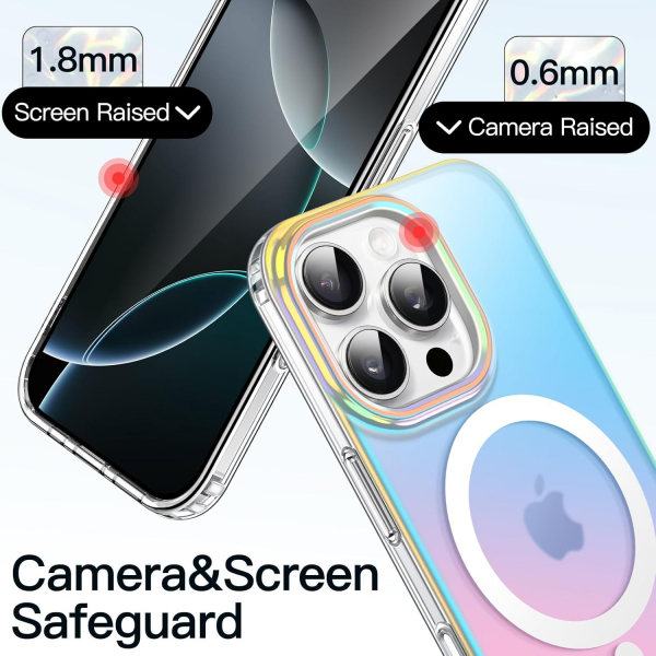 JETech Apple iPhone 16 Pro Max Iridescent Klf-Iridescent