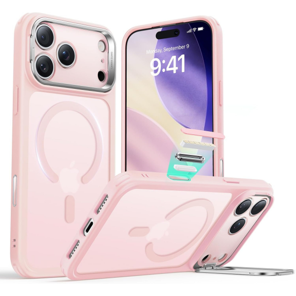 ESR Apple iPhone 17 Pro Max Standl Klf -Bubblegum Pink
