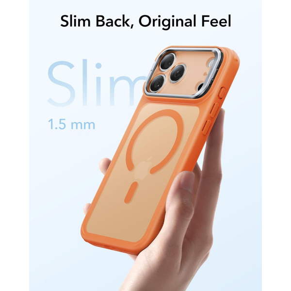 ESR Apple iPhone 17 Pro Max Standl Klf -Frosted Orange 