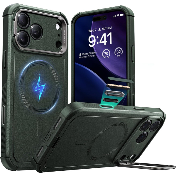 ESR Apple iPhone 17 Pro Max Cyber Klf -Green