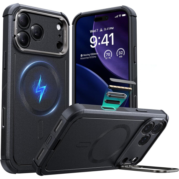 ESR Apple iPhone 17 Pro Max Cyber Klf -Black