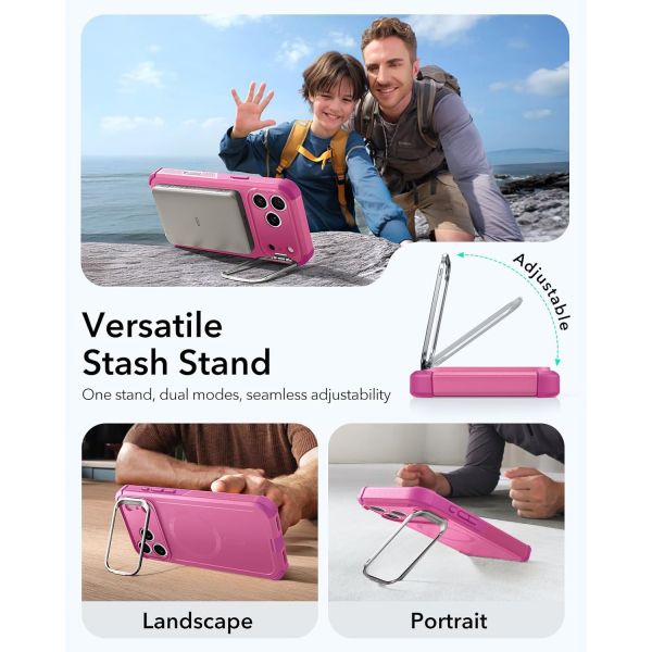 ESR Apple iPhone 17 Pro Max Cyber Klf -Pink