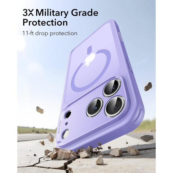 ESR Apple iPhone 17 Pro Max Hybrid Klf -Frosted Purple 