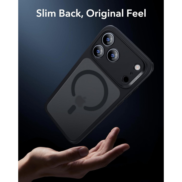 ESR Apple iPhone 17 Pro Max Hybrid Klf -Frosted Black 
