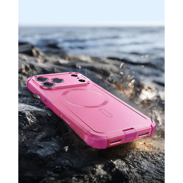 ESR Apple iPhone 17 Pro Max Cyber MagSafe Klf -Cyber Pink 