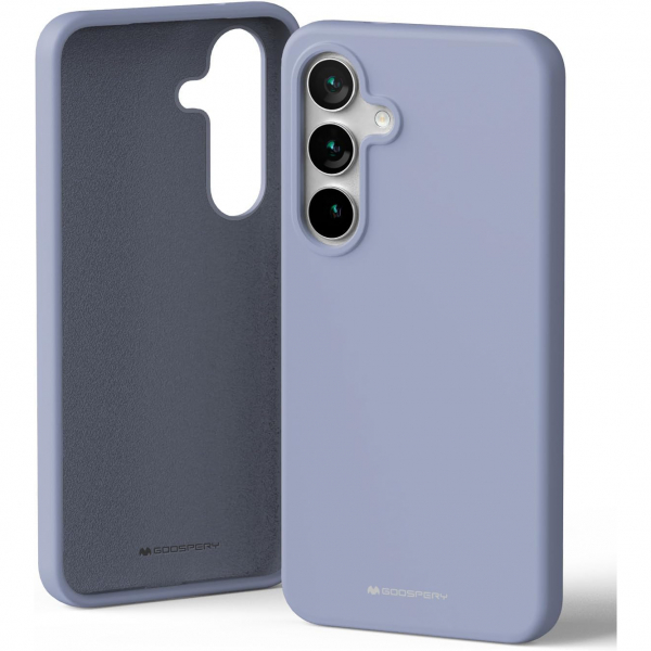 Goospery Samsung Galaxy S25 Plus Liquid Klf -Lavender Grey 