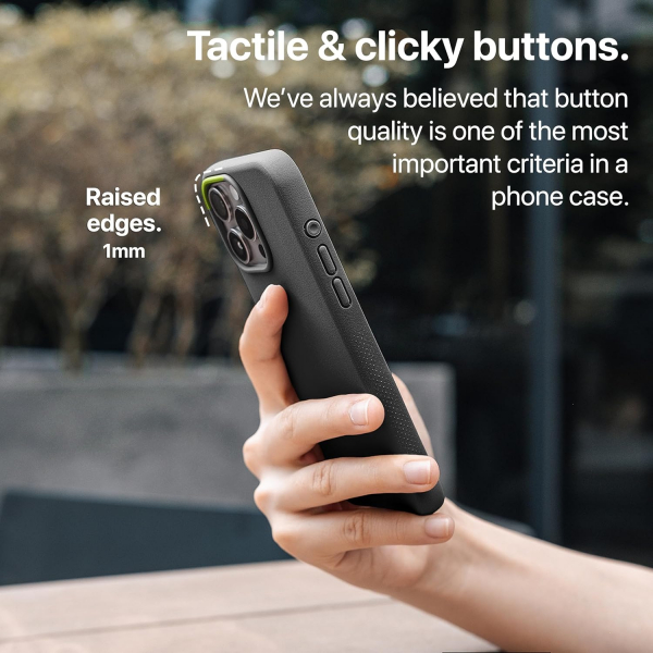 TineeOwl iPhone 16 Pro Dune Klf-Almost Black 