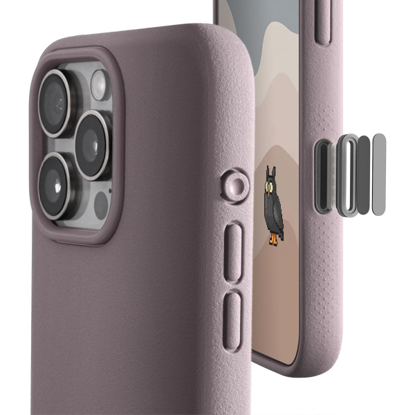 TineeOwl iPhone 16 Pro Dune Klf-Dusty Lilac