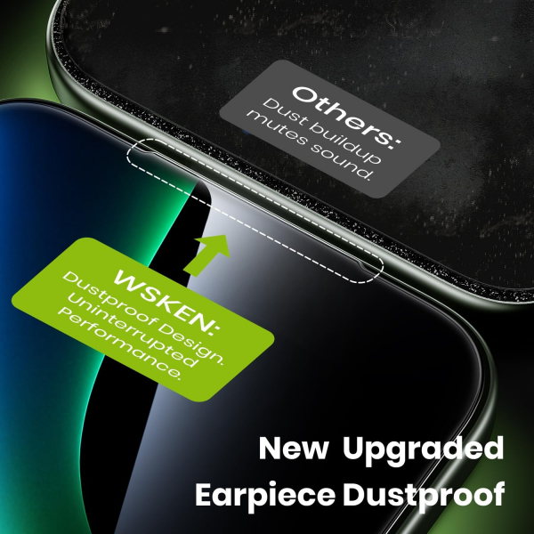WSKEN iPhone 17 Pro Ekran Koruyucu (2 Adet)