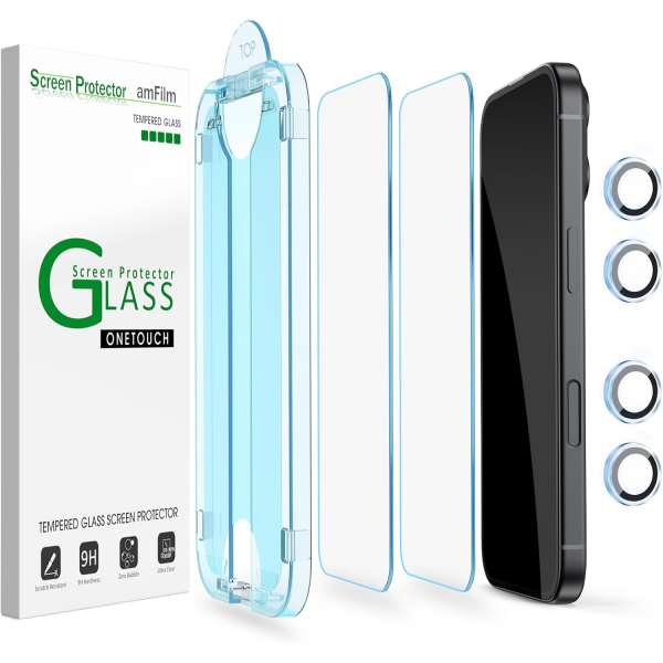 amFilm Apple iPhone 17 Air Ekran Koruyucu (2+2 Adet)