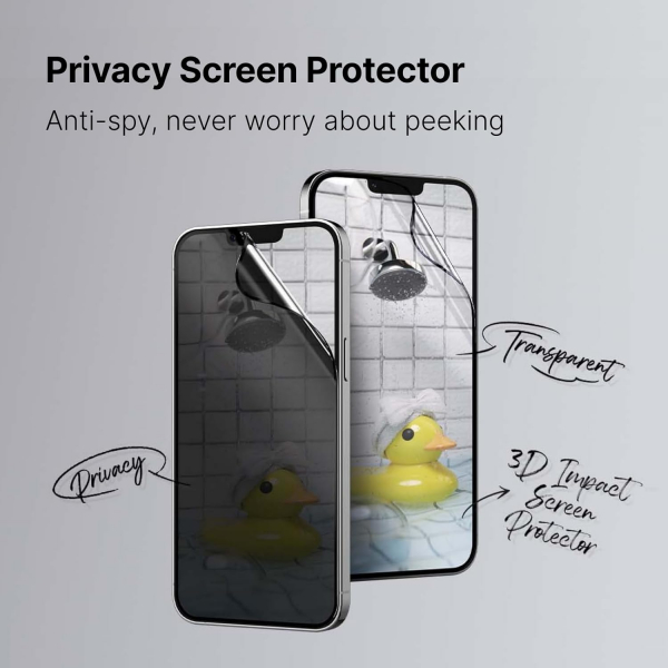 RhinoShield iPhone 17 Pro Max Privacy Ekran Koruyucu
