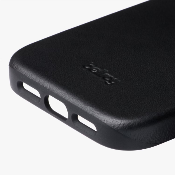 Bellroy Apple iPhone 17 Pro Max Deri Klf-Black