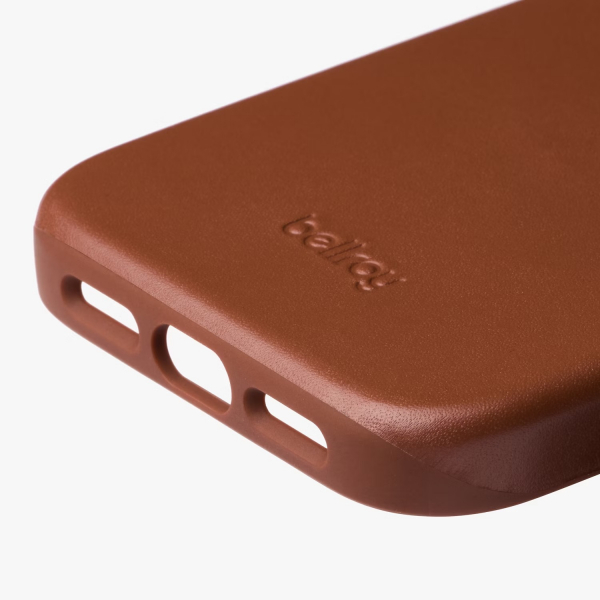 Bellroy Apple iPhone 17 Pro Max Deri Klf-Rust