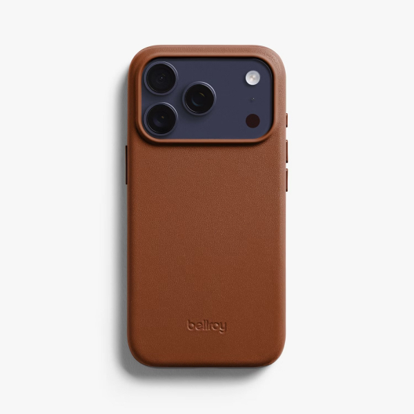 Bellroy Apple iPhone 17 Pro Max Deri Klf-Rust