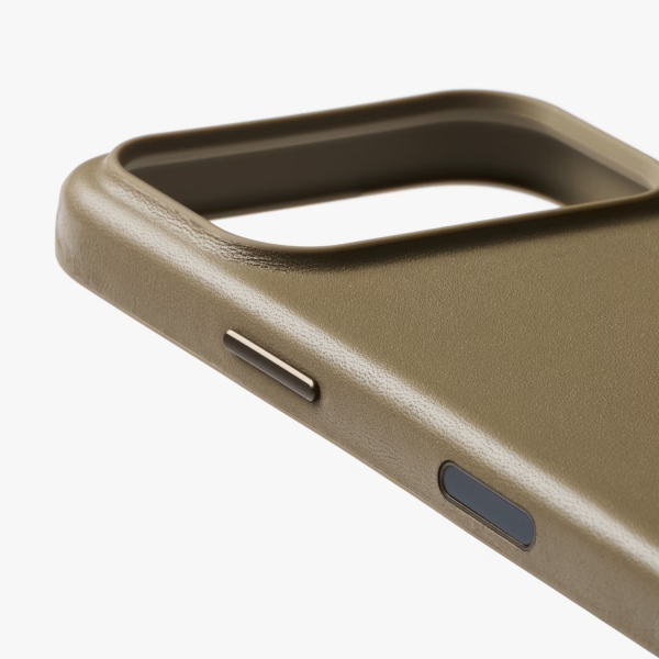 Bellroy Apple iPhone 17 Pro Max Deri Klf-Khaki