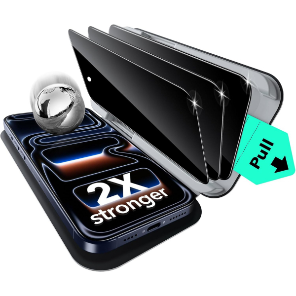 ESR iPhone 17 Pro Max Privacy Ekran Koruyucu (3 Adet)