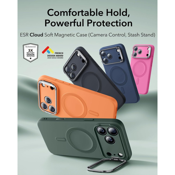 ESR Apple iPhone 17 Pro Max Cloud Klf -Olive Green